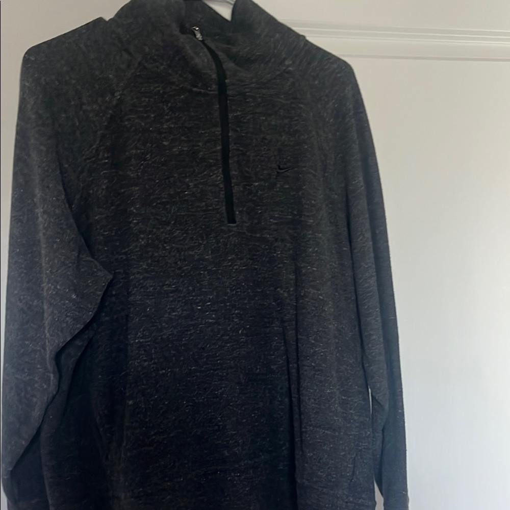 Nike Women’s Black Zip Up Sweater Athletic Style